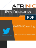 IPv6 Foundations v2016