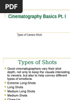 Cinematography Basics Pt. I: Types of Camera Shots