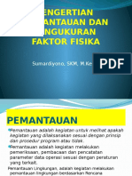 Pengertian Pemantauan Dan Pengukuran Faktor Fisika