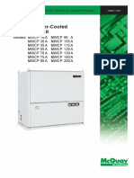 McQuay Water Cooled Package MWCP-2004 PDF