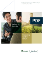 Manulife Financial Corporation 2015 Annual Report