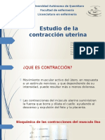 Estudio de La Contracción Uterina 