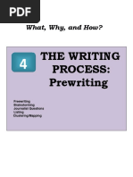 4 Pre Writing