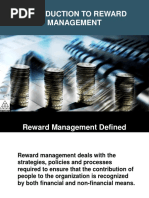 Introduction To Reward Management