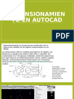 Dimensionamiento en Autocad