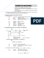 Diseño Bocatoma OK