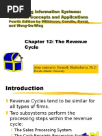 Chapter 12: The Revenue Cycle: Accounting Information Systems: Essential Concepts and Applications