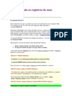 Selecionando Os Registros de Suas Tabelas - MYSQL