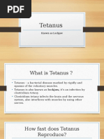 Tetanus