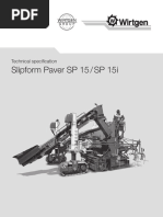 Datasheet Sp15 Us Wirtgen