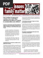 Can A Mother Be Deprived of Custody of Her Child? What Determines The Fitness of A Parent in Custody Battles Over Children?