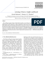 The Manufacturing of Heavy Weight Cardboard: Gerard Sierksma, Henrico L.T. Wanders