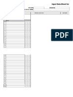 Input Data Sheet For E-Class Record: Region Division School Name