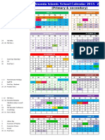 Academic Calendar 20162017