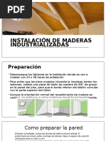 Instalacion Madera Industrializada