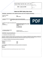 6300-Weber - Kol SRK Safety Data Sheet: Saint-Gobain Weber Yapi Kim. San. Ve Tic. A.S