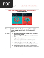 Pure Mathematics For CAPE Examinations - AI