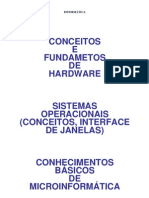 Informática - Noções de Hardware - Conceitos e Fundamentos