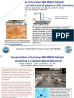 Altering The Physical Performance of Graphene With Chemistry