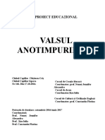 Proiect Educational Valsul Anotimpurilor