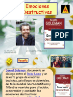 Libro de Daniel Goleman Emociones Destructivas