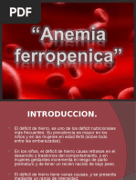 Anemia Ferropenica