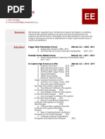 Resumetemplate 2015