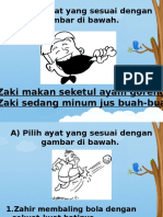 A) Pilih Ayat Yang Sesuai Dengan Gambar