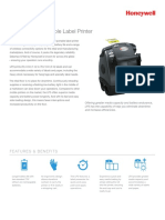 LP3 Mobile Label Printer Datasheet LTR