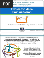 El Proceso de La Comunicacion