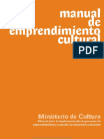 Manual de Emprendimiento Cultural