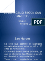 Él Evangelio Según San Marcos