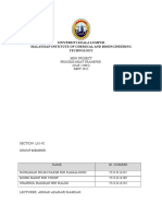 Universiti Kuala Lumpur Malaysian Institute of Chemical and Bioengineering Technology