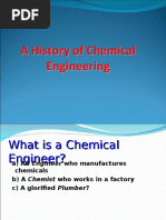 History of Chemical Engg