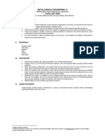 I. Prelab Questions: Metallurgical Thermodynamics Laboratory