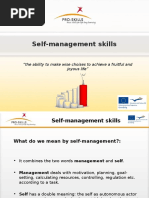 Presentation Self-Management Skills