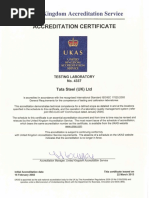 TSSS ISO17025 Certificate 2014