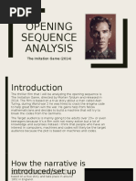 Opening Sequence Analysis: The Imitation Game (2014)