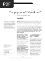 The Physics of Feldenkrais: Part 2: No Strain, No Gain