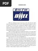 3) Introduction Bhel