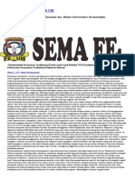 "Reintroduksi Permainan Tradisional Untuk Anak-Anak Melalui TFG (Traditional Fun Games), Sebagai Upaya Pelestarian Permainan Tradisional Sulawesi Selatan" - Senat Mahasiswa FEB-UH