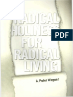 Radical Holiness For Radical Li - C. Peter Wagner