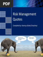 Risk Management Quotes Ebook