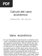 12 - Cálculo Del Vano Económico