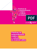 CSCL Practicas de Emprendimiento Creativo y Cultural en America Latina 2015