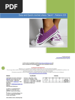 215 - Easy and Quick Crochet Shoes Sport - ENG - V3 PDF