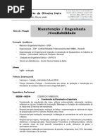 CV Eng. Manutenção Milton Expedito de Oliveira Neto