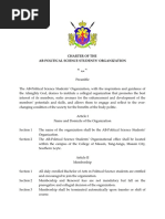 Charter of The Ab-Political Science Students' Organization