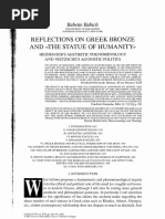 Reflections On Greek Bronze and The Stat PDF