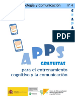 APPS CEAPAT 4 Apps Gratuitas para El Entrenamiento Cognitivo y La Comunicación Completo